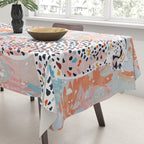 Colorful Wild Cats Tablecloth Gallery Image 3