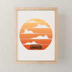 Cat Landscape 106 Mini Art Print Gallery Image 1