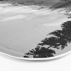 Snow Capped Sierras - Black and White Nature Photography Bath Mat Gallery Image 3