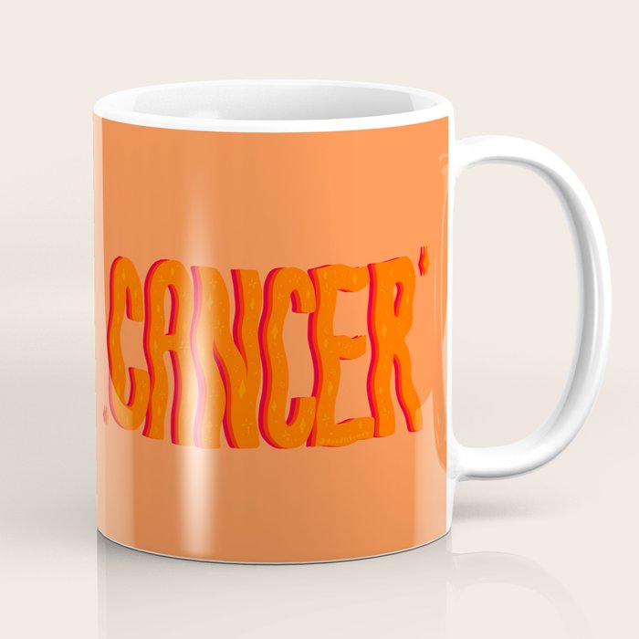 Wavy Cancer Coffee Mug Gallery Image 1