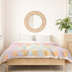 Blurred Plaid Duvet Cover Gallery Image 3