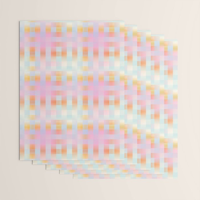 Blurred Plaid Wrapping Paper Gallery Image 3