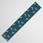 Goodnight Sky - silver moon Table Runner Gallery Image 3
