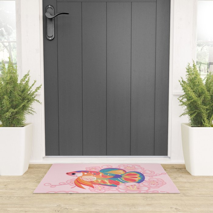 Koi betta Welcome Mat Gallery Image 3