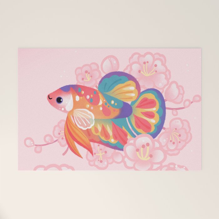 Koi betta Welcome Mat Gallery Image 1