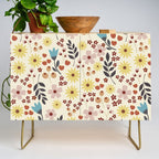 Wild flowers pattern Credenza Gallery Image 1