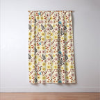 Wild flowers pattern Window Curtain Gallery Image 3