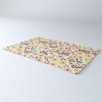 Wild flowers pattern Rug Gallery Image 3