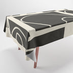 Abstract Pathways 1 Tablecloth Gallery Image 1