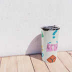 Gemini Emoji Travel Mug Gallery Image 4