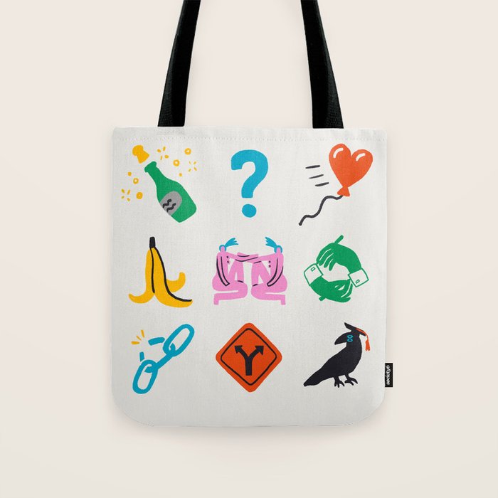 Gemini Emoji Tote Bag Gallery Image 1