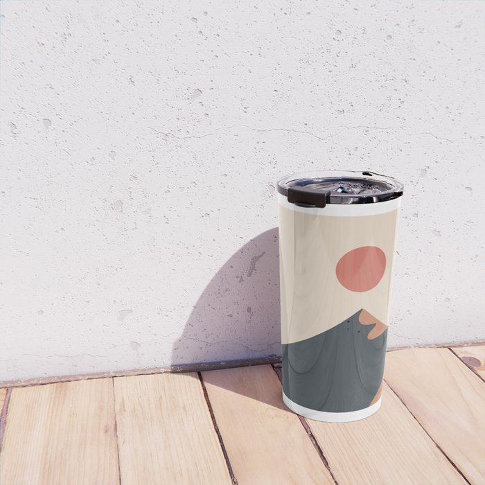 Cat Landscape 92 Travel Mug Gallery Image 4