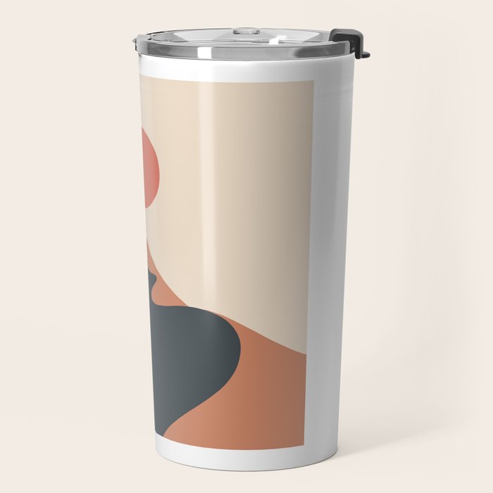 Cat Landscape 92 Travel Mug Gallery Image 2