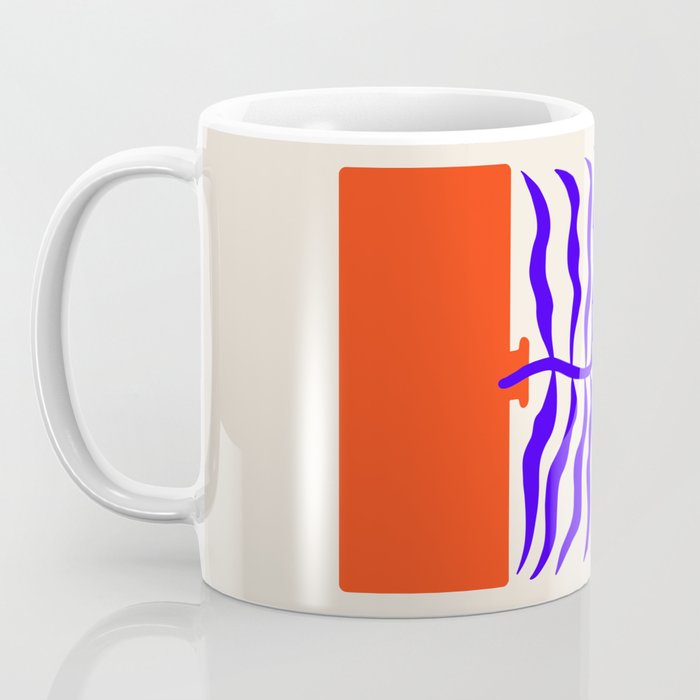Wild Leaves: Matisse Edition Coffee Mug Gallery Image 3