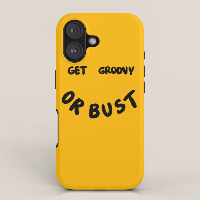 Get Groovy or Bust iPhone Case Gallery Image 1
