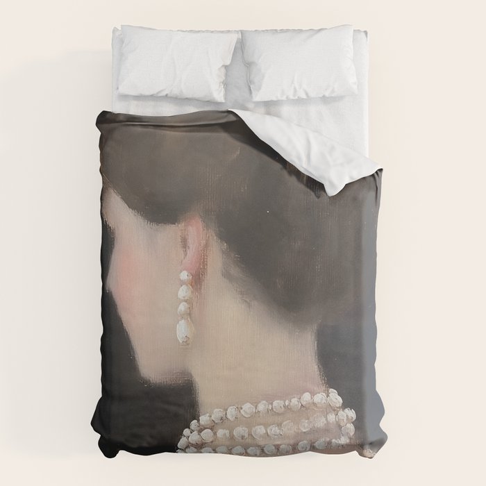 Elegance in Soft Focus Duvet Cover Gallery Image 1