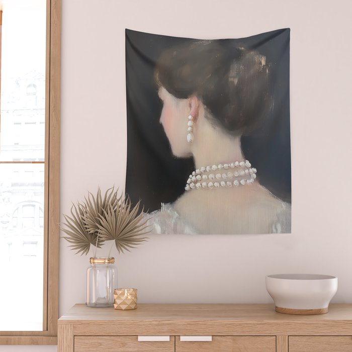Elegance in Soft Focus Wall Tapestry Gallery Image 2