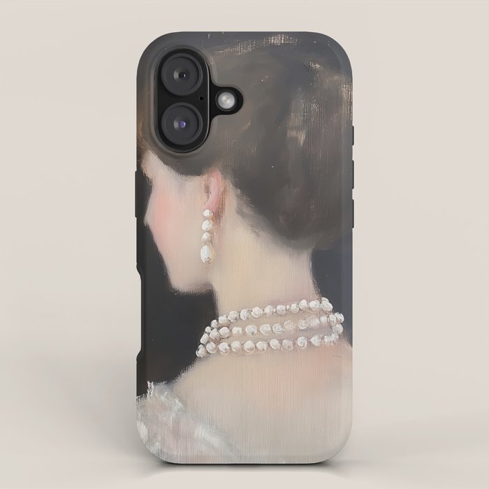 Elegance in Soft Focus iPhone Case Gallery Image 1