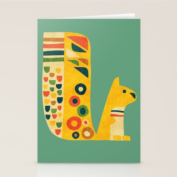 Century Squirrel Stationery Card Gallery Image 2