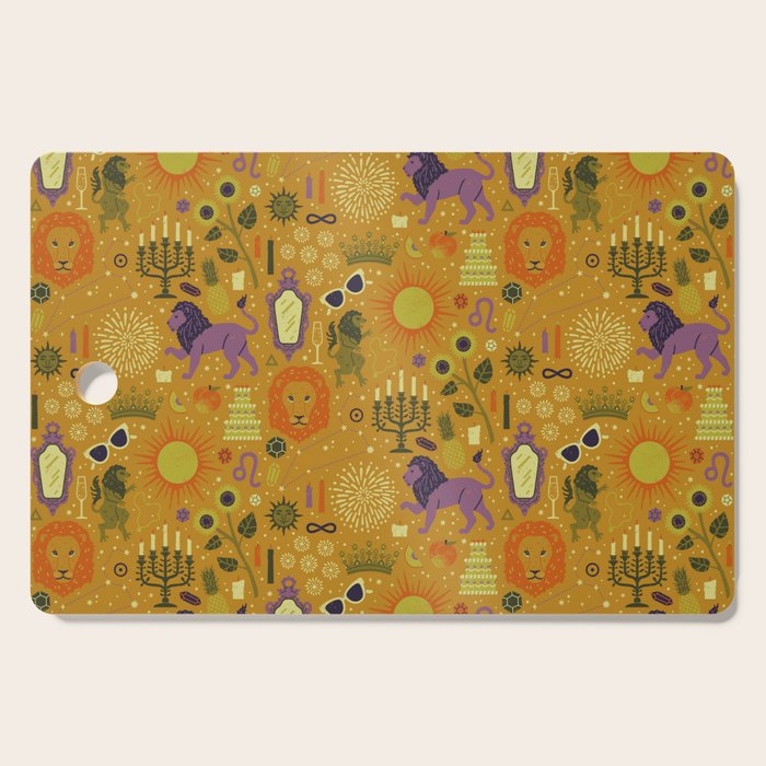 Leo Season Cutting Board Gallery Image 1