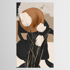 Abstract Art Flowers 3 Tablecloth Gallery Image 2