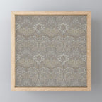 William Morris Peacock and Dragon Pebble Stone Mini Art Print Gallery Image 1