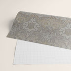 William Morris Peacock and Dragon Pebble Stone Wrapping Paper Gallery Image 2