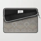 William Morris Peacock and Dragon Pebble Stone Laptop Sleeve Gallery Image 2