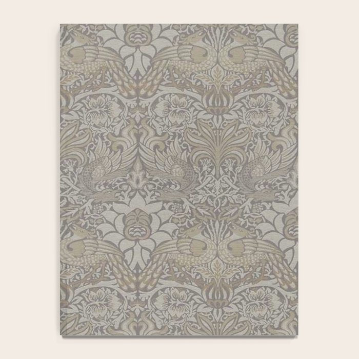 William Morris Peacock and Dragon Pebble Stone Notebook Gallery Image 4
