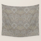 William Morris Peacock and Dragon Pebble Stone Wall Tapestry Gallery Image 4