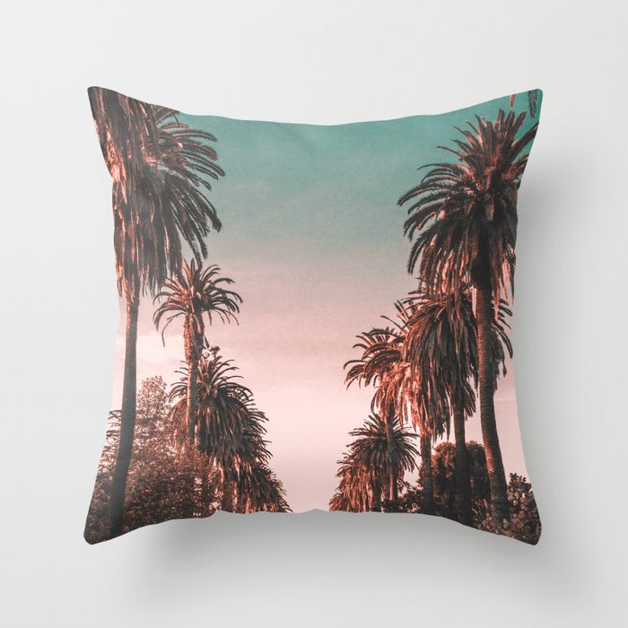Sunset Boulevard Los Angeles Throw Pillow Gallery Image 6