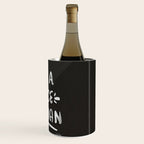 Be a Nice Human - White Type on Black Palette Wine Chiller Gallery Image 3