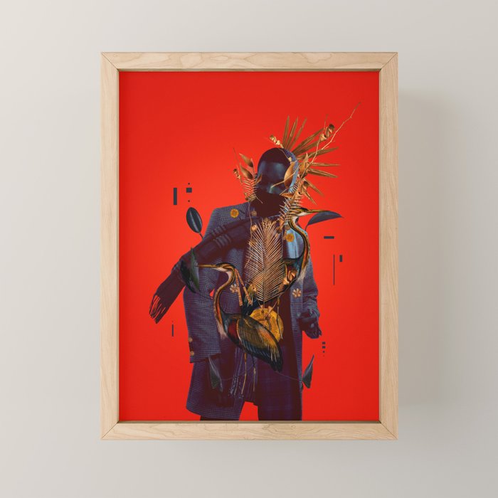 Midnight Jazz in New Orleans Mini Art Print Gallery Image 1
