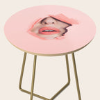 Her lips - coral Side Table Gallery Image 2