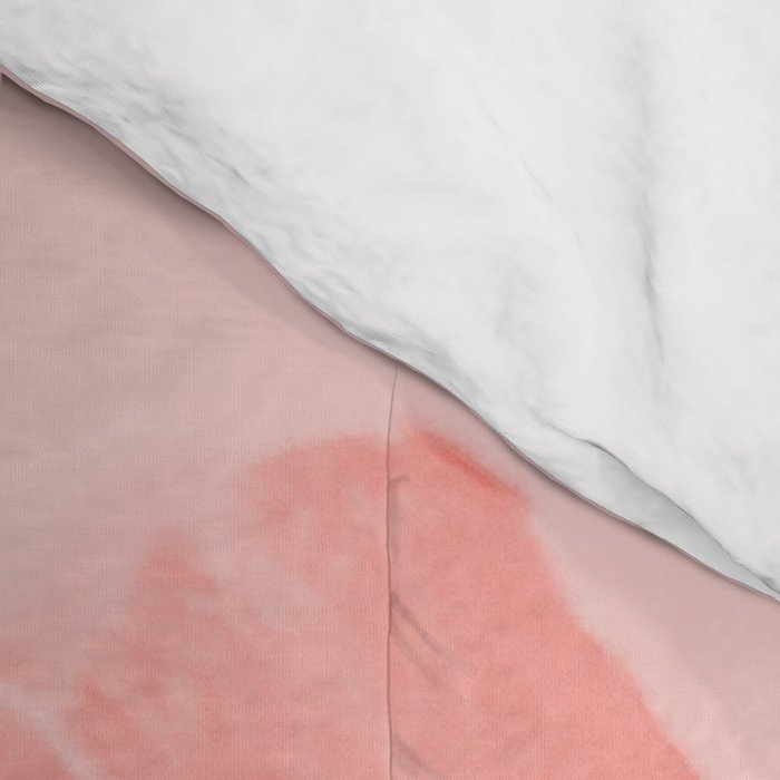 Her lips - coral Comforter Gallery Image 4