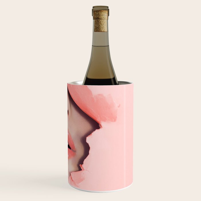 Her lips - coral Wine Chiller Gallery Image 3
