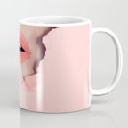 Her lips - coral Coffee Mug Gallery Image 1