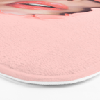 Her lips - coral Bath Mat Gallery Image 3