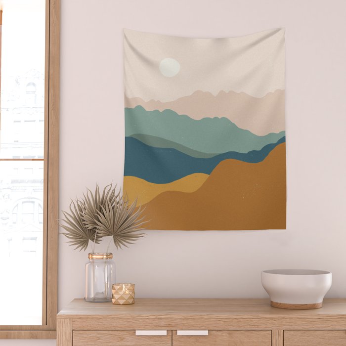Landscape No5 Wall Tapestry Gallery Image 2