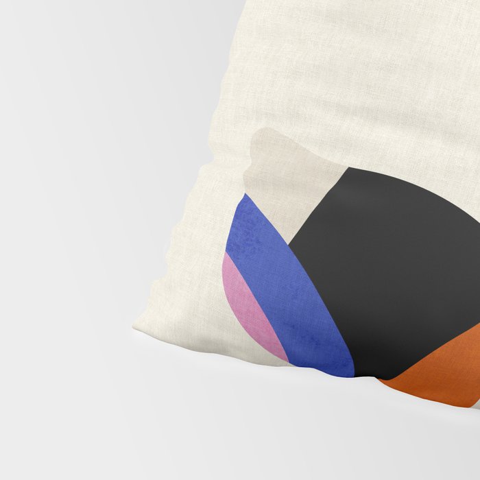 abstract whimsical flower minimal Pillow Sham Gallery Image 4