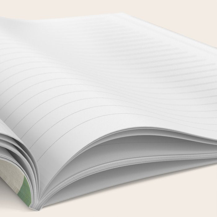 abstract whimsical flower minimal Notebook Gallery Image 2