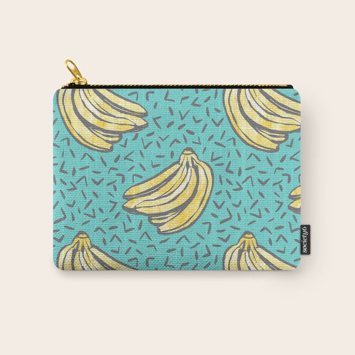 Go Bananas! (teal) Carry All Pouch Gallery Image 1