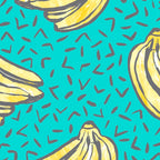 Go Bananas! (teal) Coffee Mug Gallery Image 2