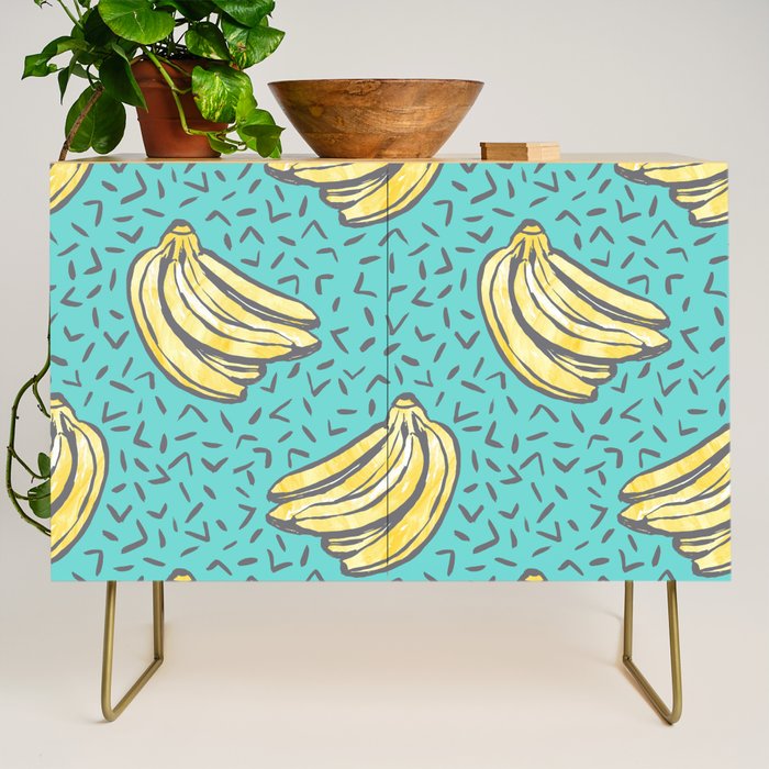 Go Bananas! (teal) Credenza Gallery Image 1