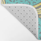 Go Bananas! (teal) Bath Mat Gallery Image 2