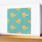 Go Bananas! (teal) Wall Mural Gallery Image 2
