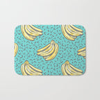 Go Bananas! (teal) Bath Mat Gallery Image 1