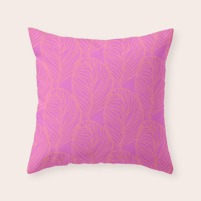 Petaluma, dayglo Throw Pillow Gallery Image 6