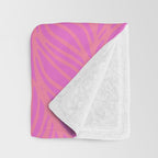 Petaluma, dayglo Throw Blanket Gallery Image 3