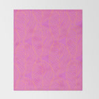 Petaluma, dayglo Throw Blanket Gallery Image 2